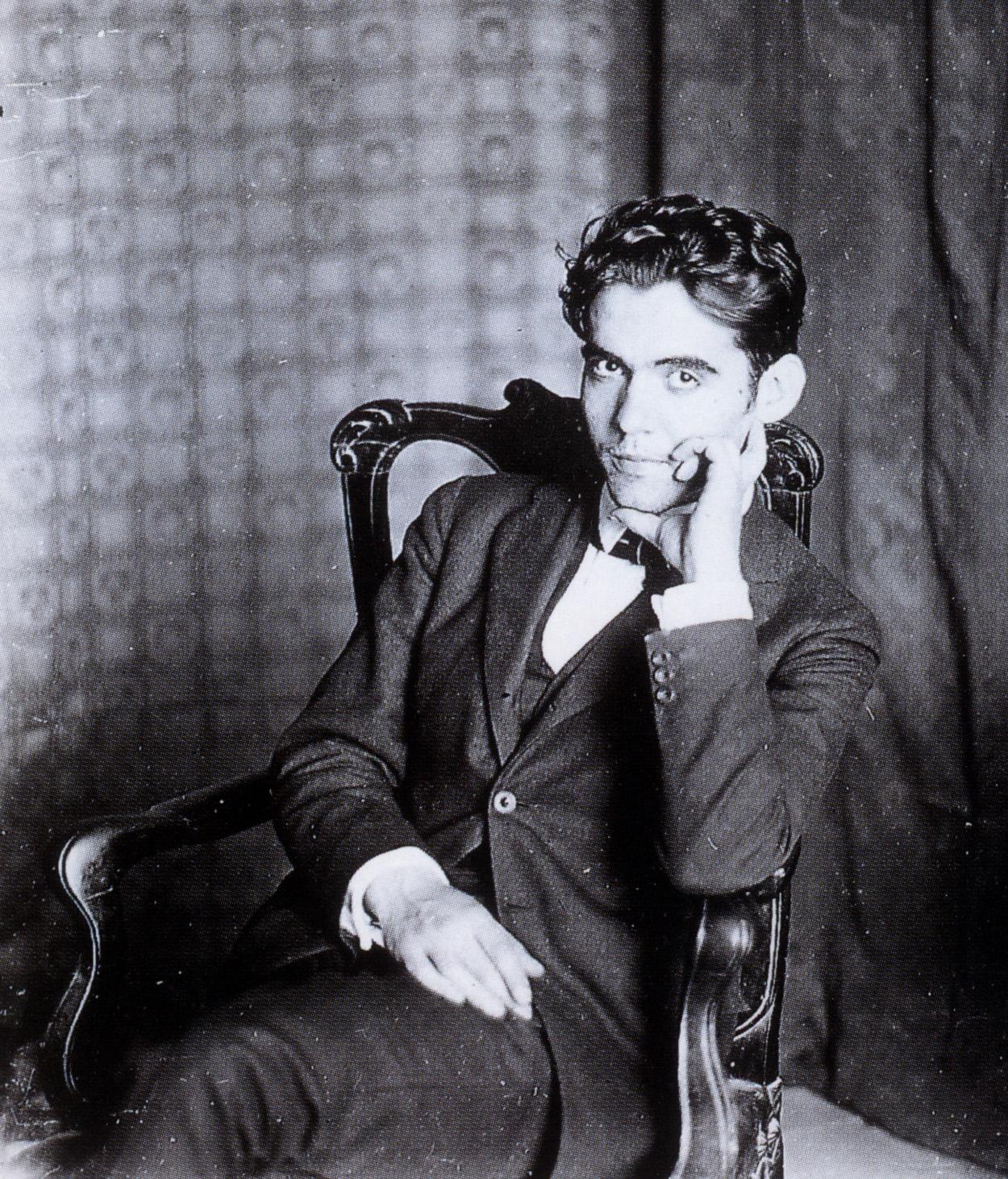 El poeta granadino Federico García Lorca.