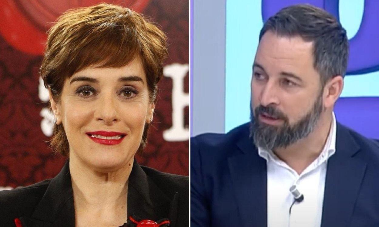 Anabel Alonso y Santiago Abascal