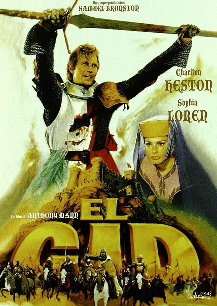 La mítica película de El Cid (1961) tiene todo tipo de fallos históricos pese a estar asesorada por el insigne Menéndez Pidal