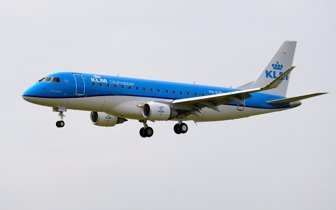 Avión de la compañía KLM