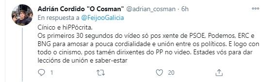 Comentario al vídeo del PP 1