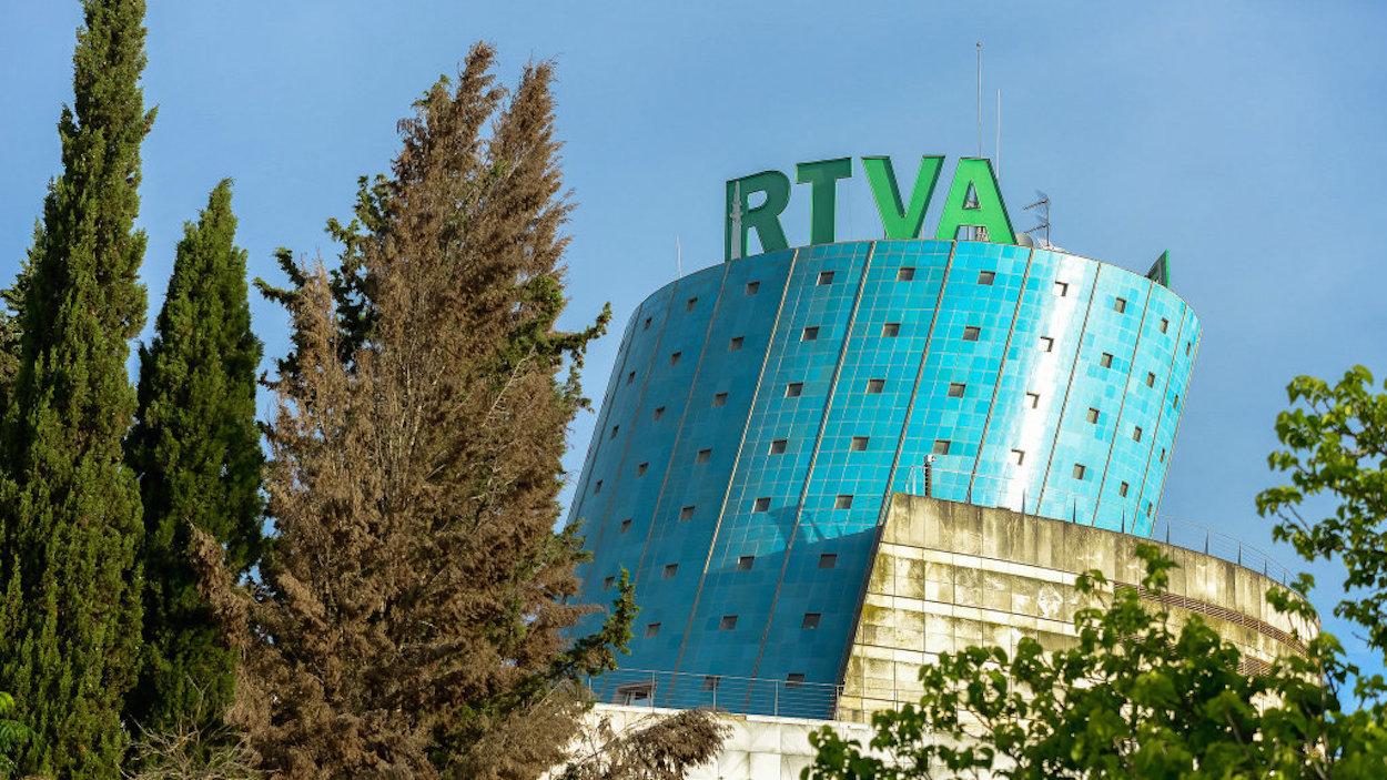 Sede de la RTVA en la isla de la Cartuja de Sevilla.
