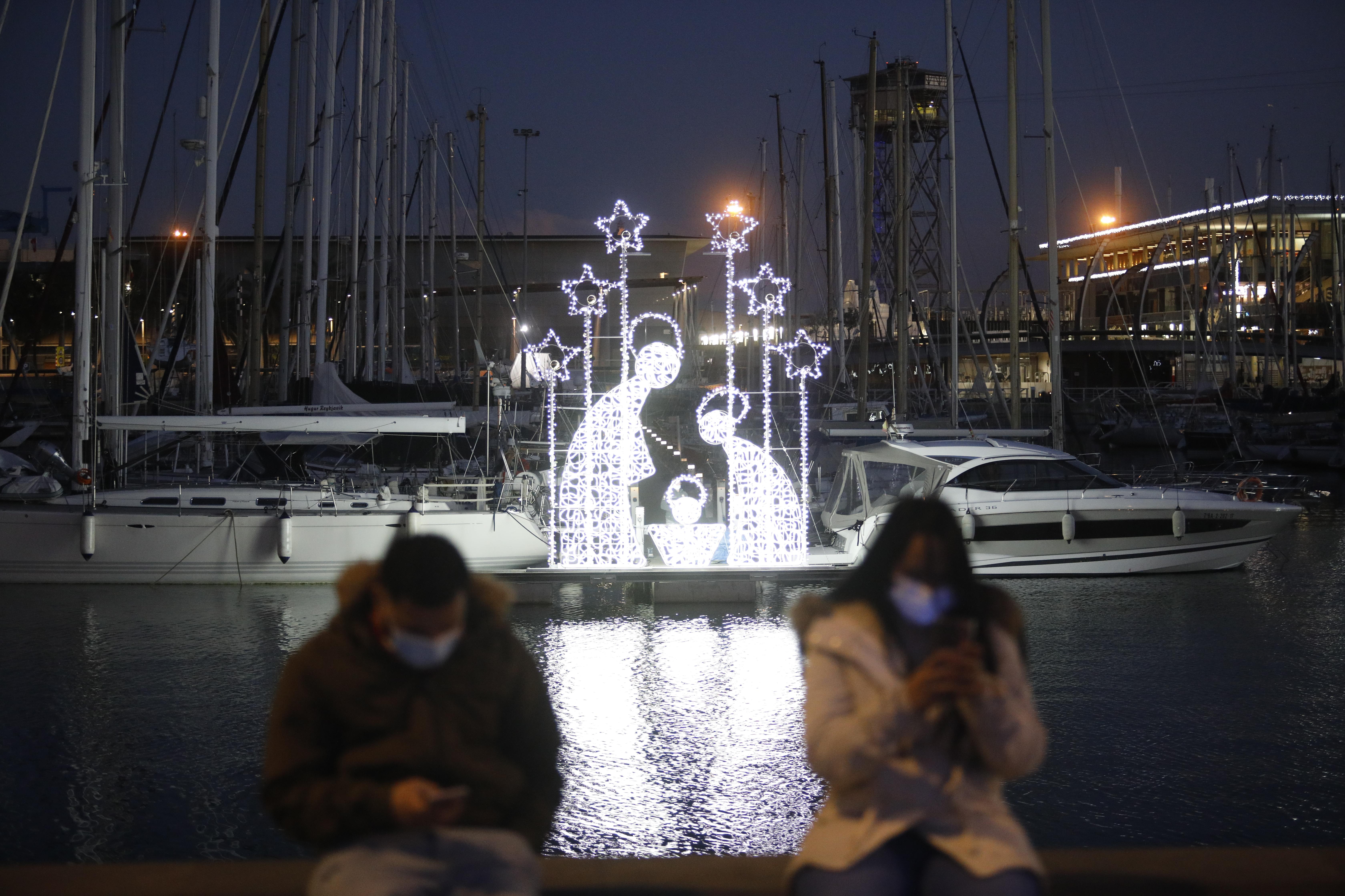 luces barcelona navidad