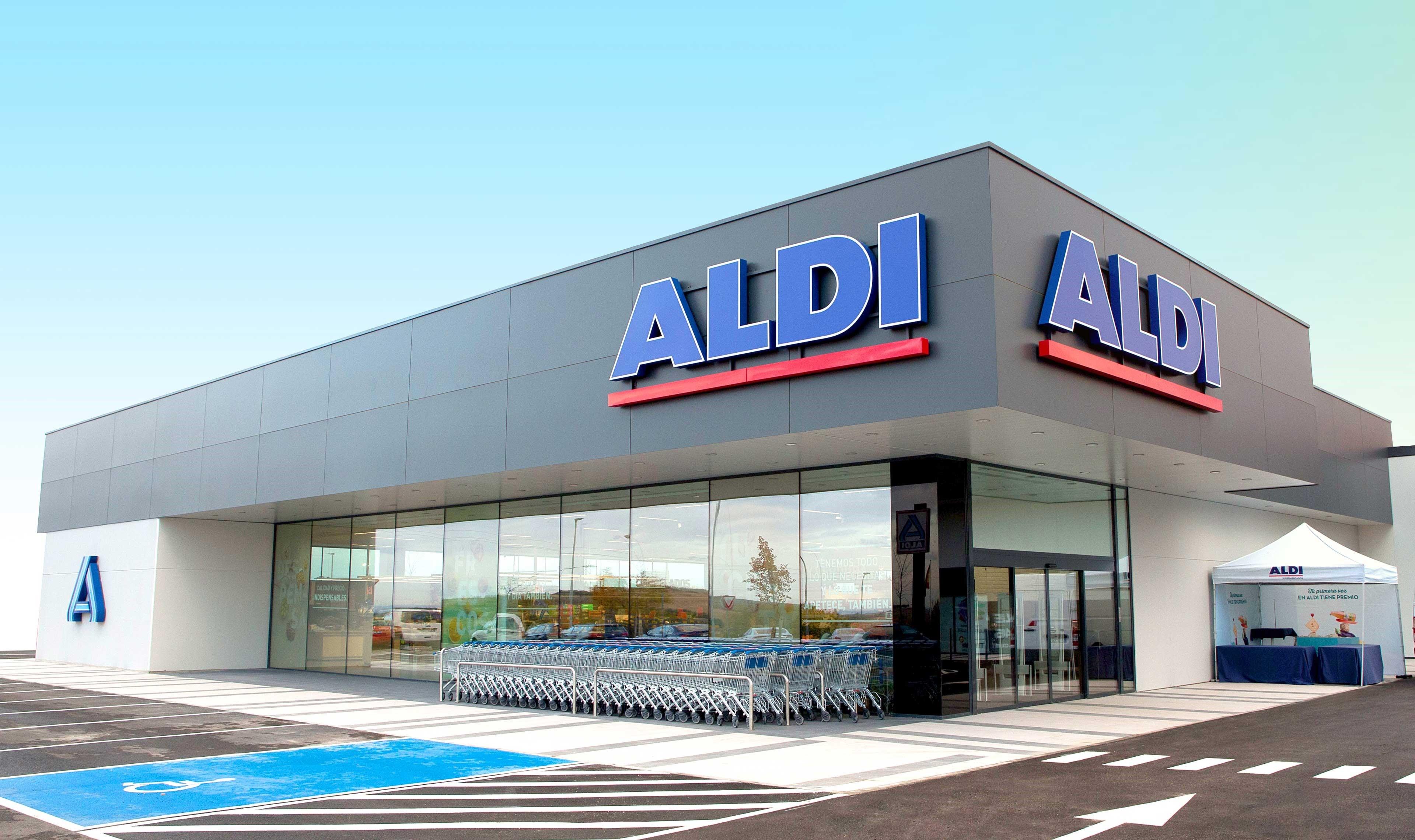 Fachada de Aldi. EP.