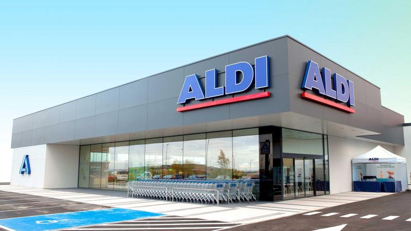 Fachada de Aldi. EP.