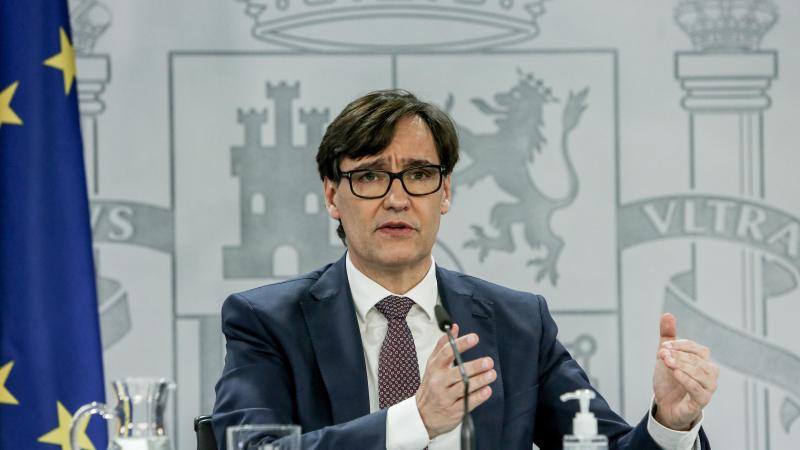 El ministro de Sanidad, Salvador Illa