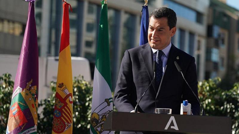 Moreno Bonilla, presidente de la Junta de Andalucía en un año marcado por la pandemia