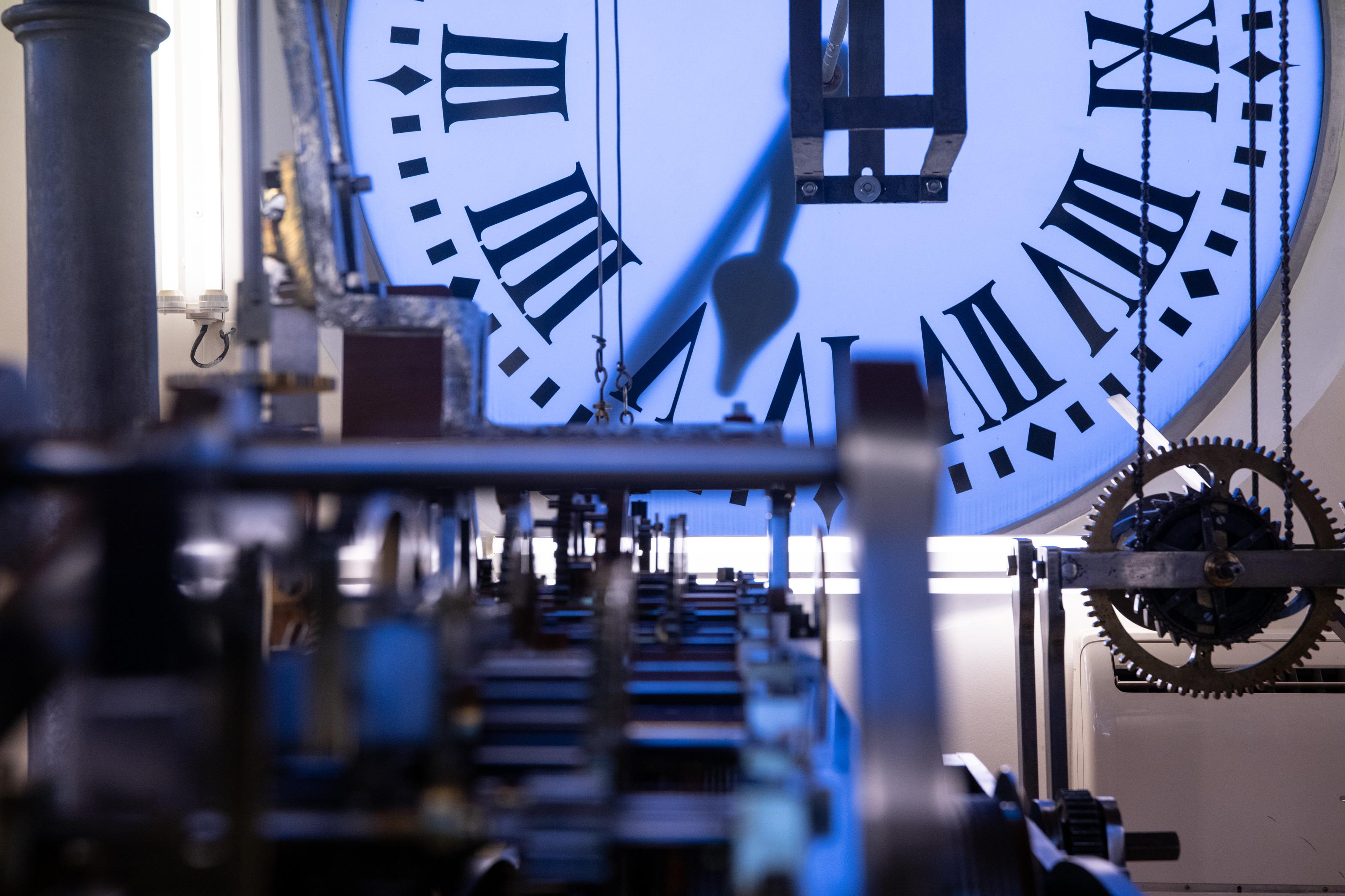 Reloj de la Puerta del Sol, emblema de las campanadas de Nochevieja en España. Eduardo Parra / Europa Press.