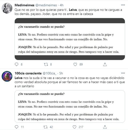 Críticas a Leiva 3 Críticas a Leiva 3