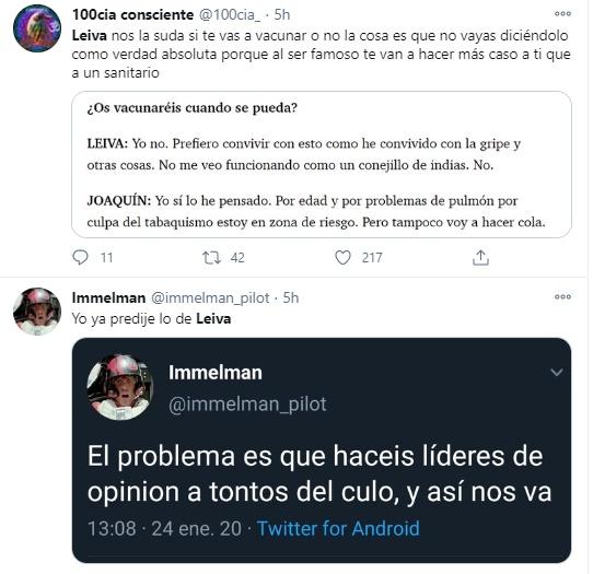 Críticas a Leiva 4 Críticas a Leiva 4