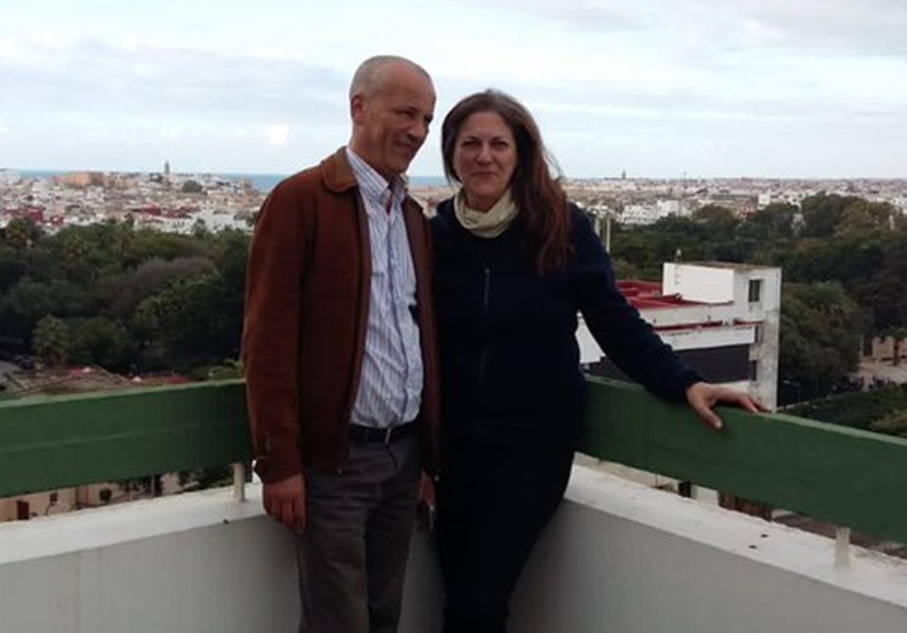 Nordin Fatah y María Antonia Trujillo