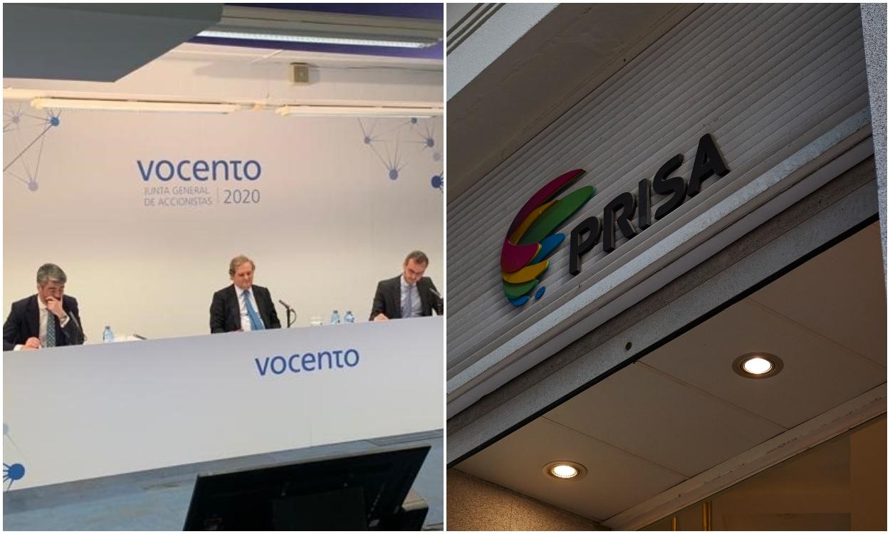 Vocento pierde el interés en Prisa al constatar “falta de disponibilidad”