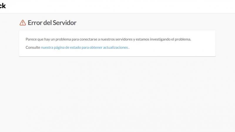 Mensaje slack Mensaje slack