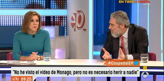 El 'aznarismo' lee la cartilla a Cospedal: "Nunca el PP tuvo una intención de voto tan baja"