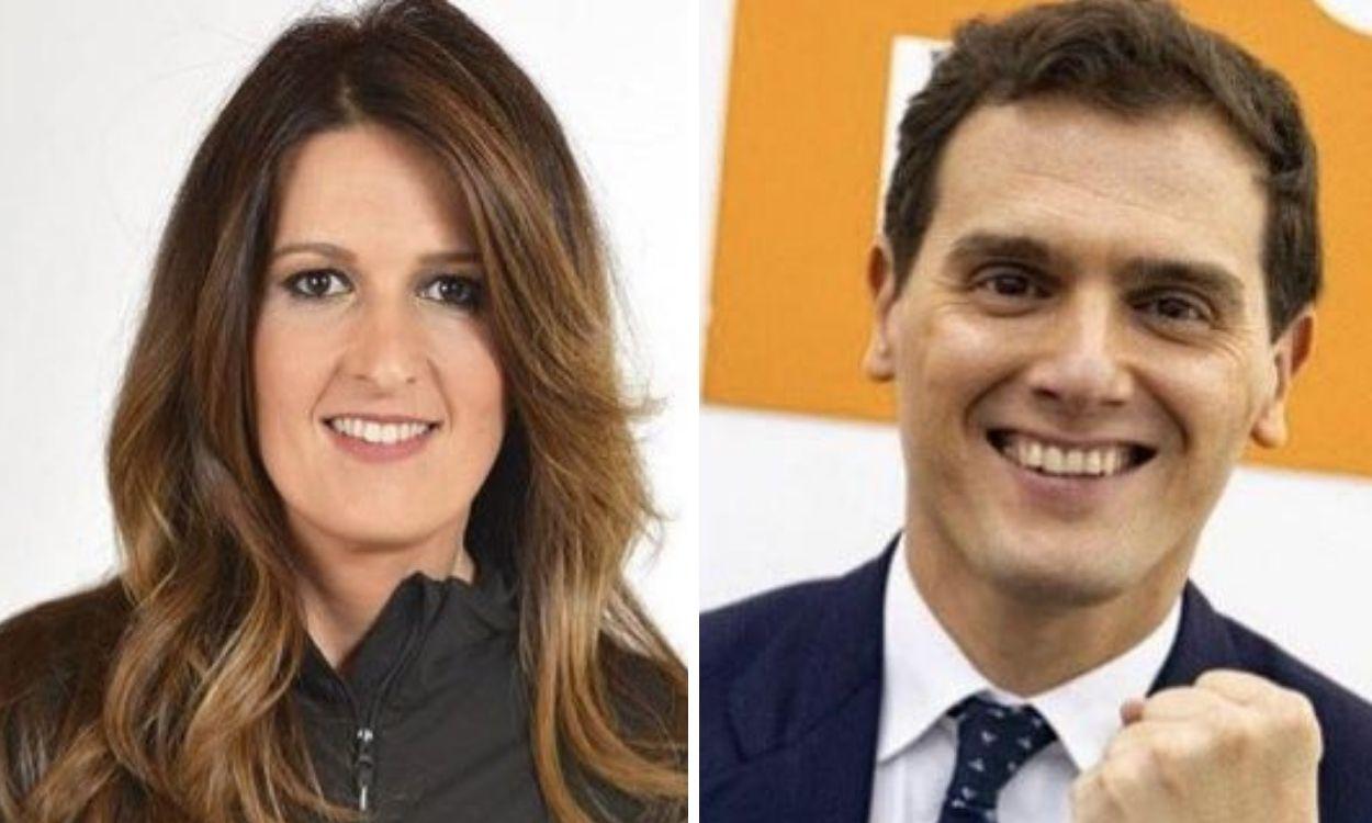 Laura Fa y Albert Rivera