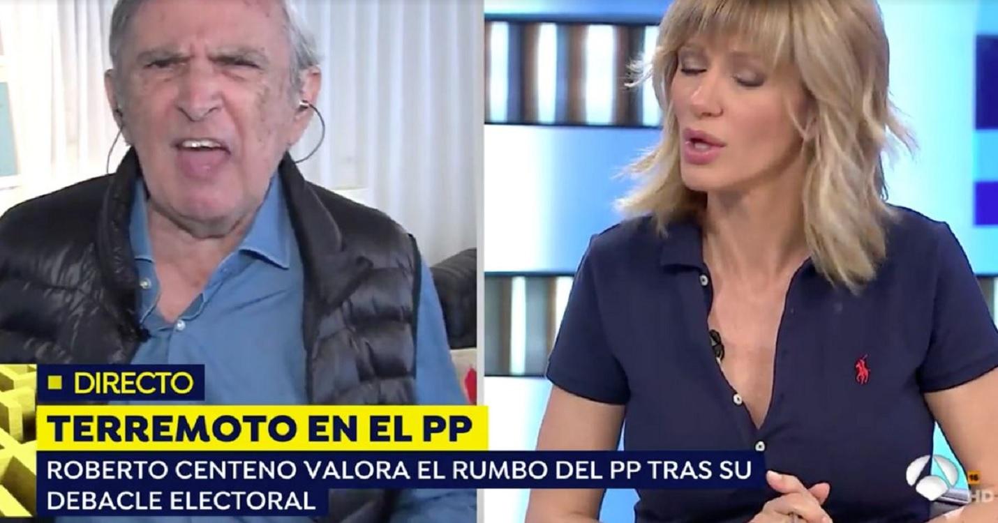 Roberto Centeno en una de sus intervenciones en 'Espejo Público'.