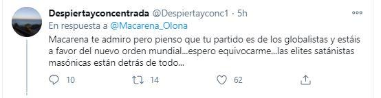 Respuesta Macarena Olona