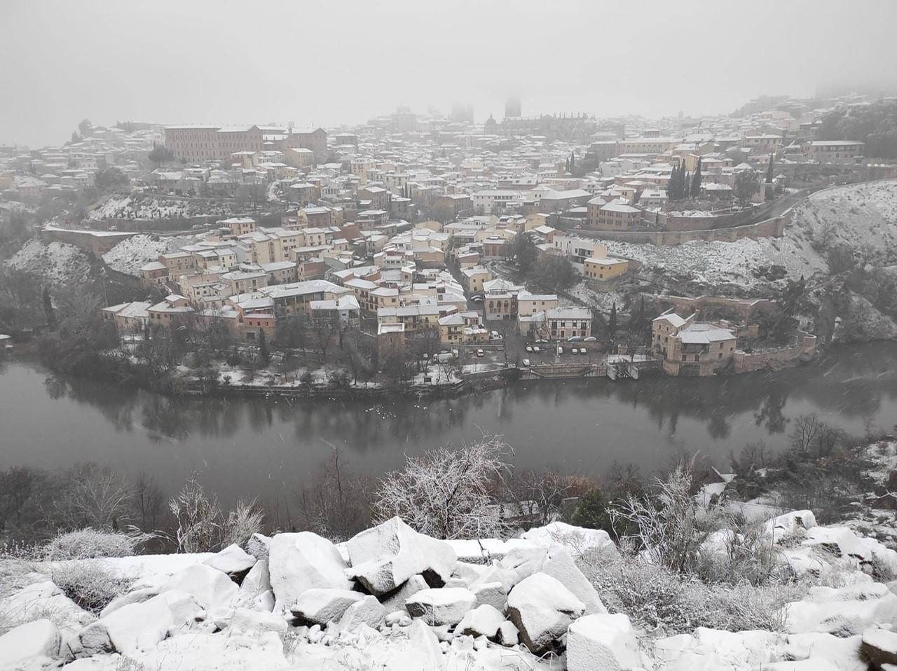 Toledo es una de las provincias más afectadas por la borrasca 'Filomena'. EP