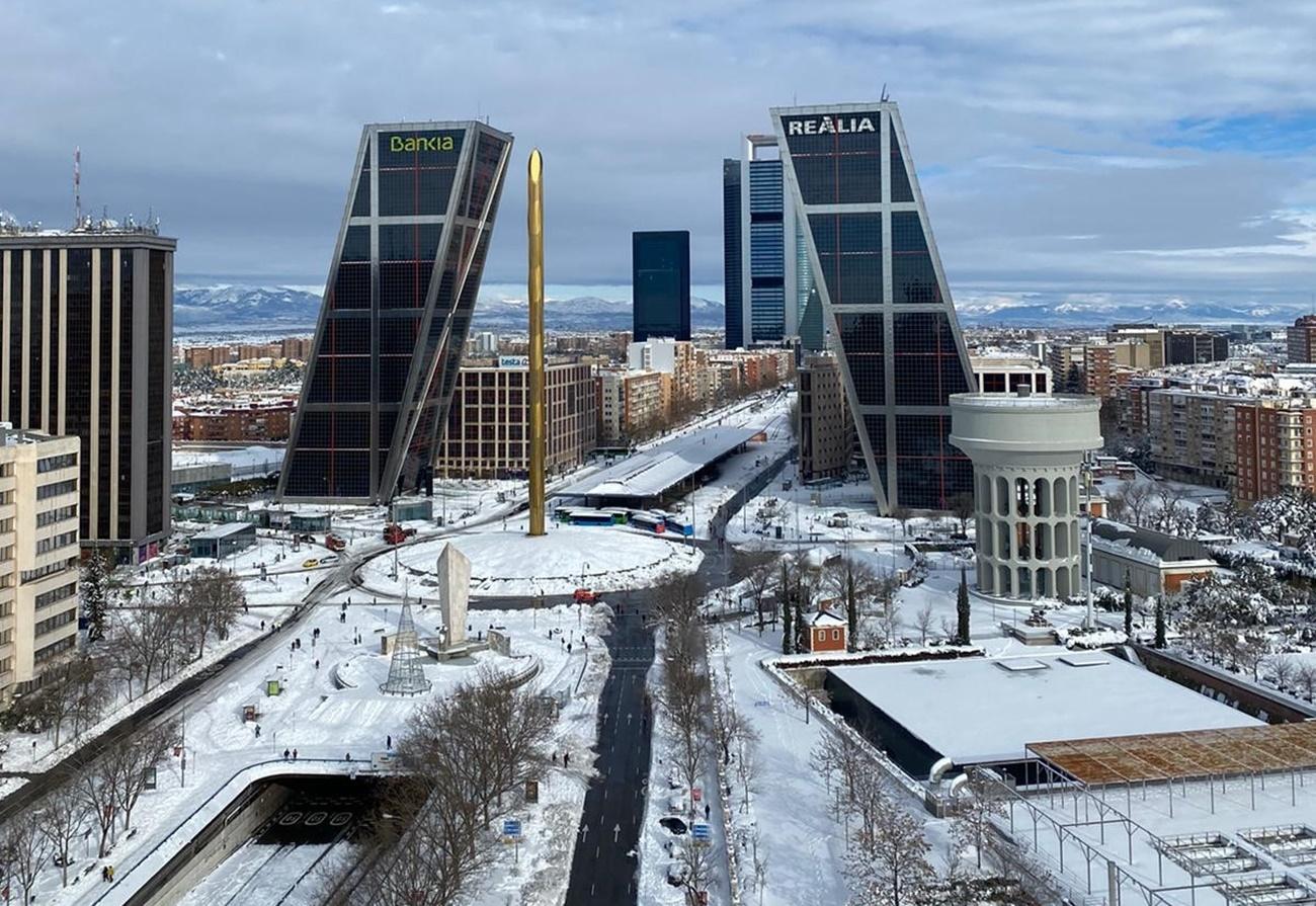 Se prevé que los próximos días sean muy complicados en la Comunidad de Madrid porque la nieve se transformará en hielo