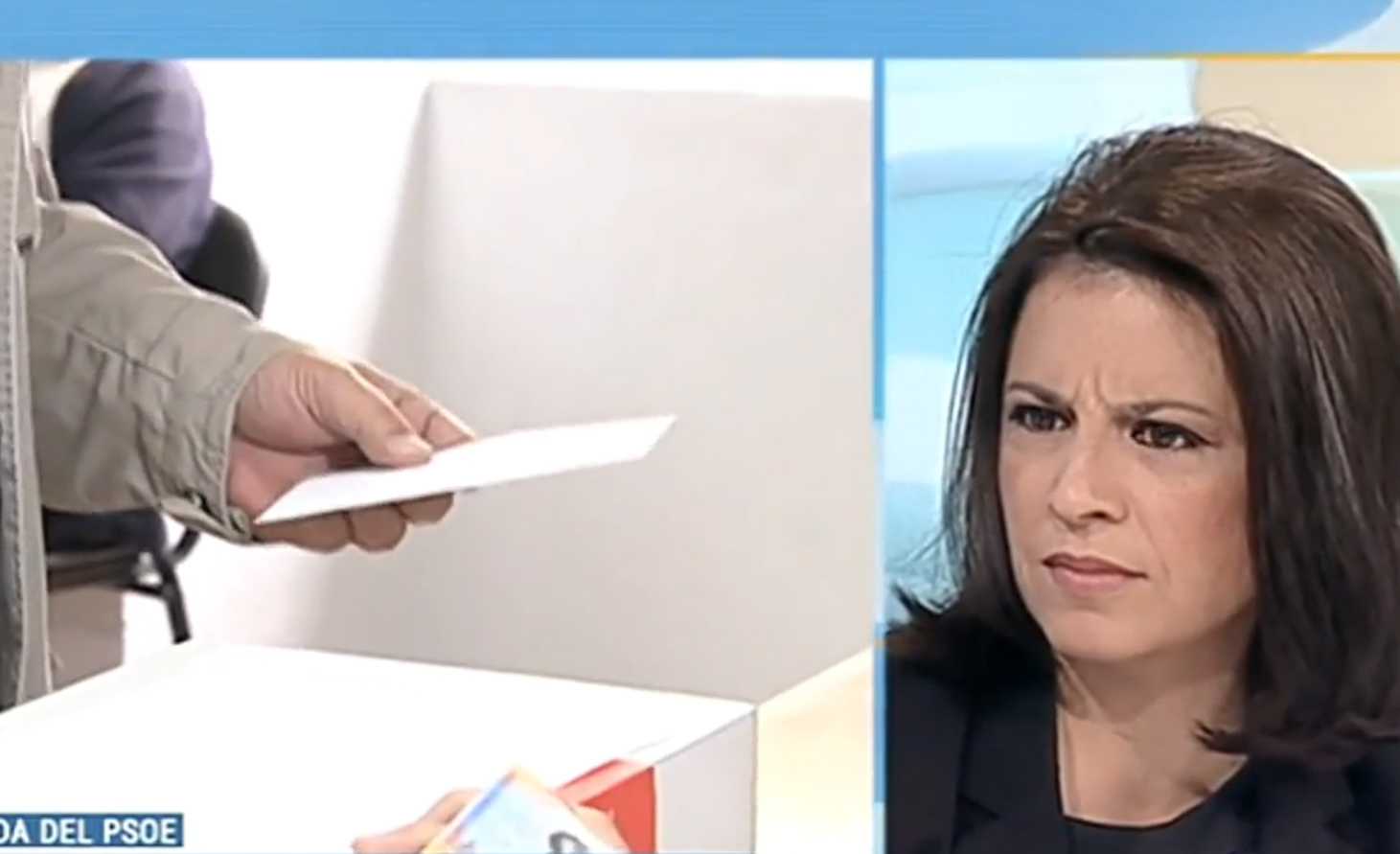 Adriana Lastra en Los Desayunos de TVE