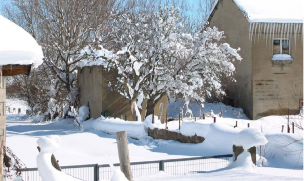 Cabrillanes (León) nevado. Ayuntamiento de Cabrillanes