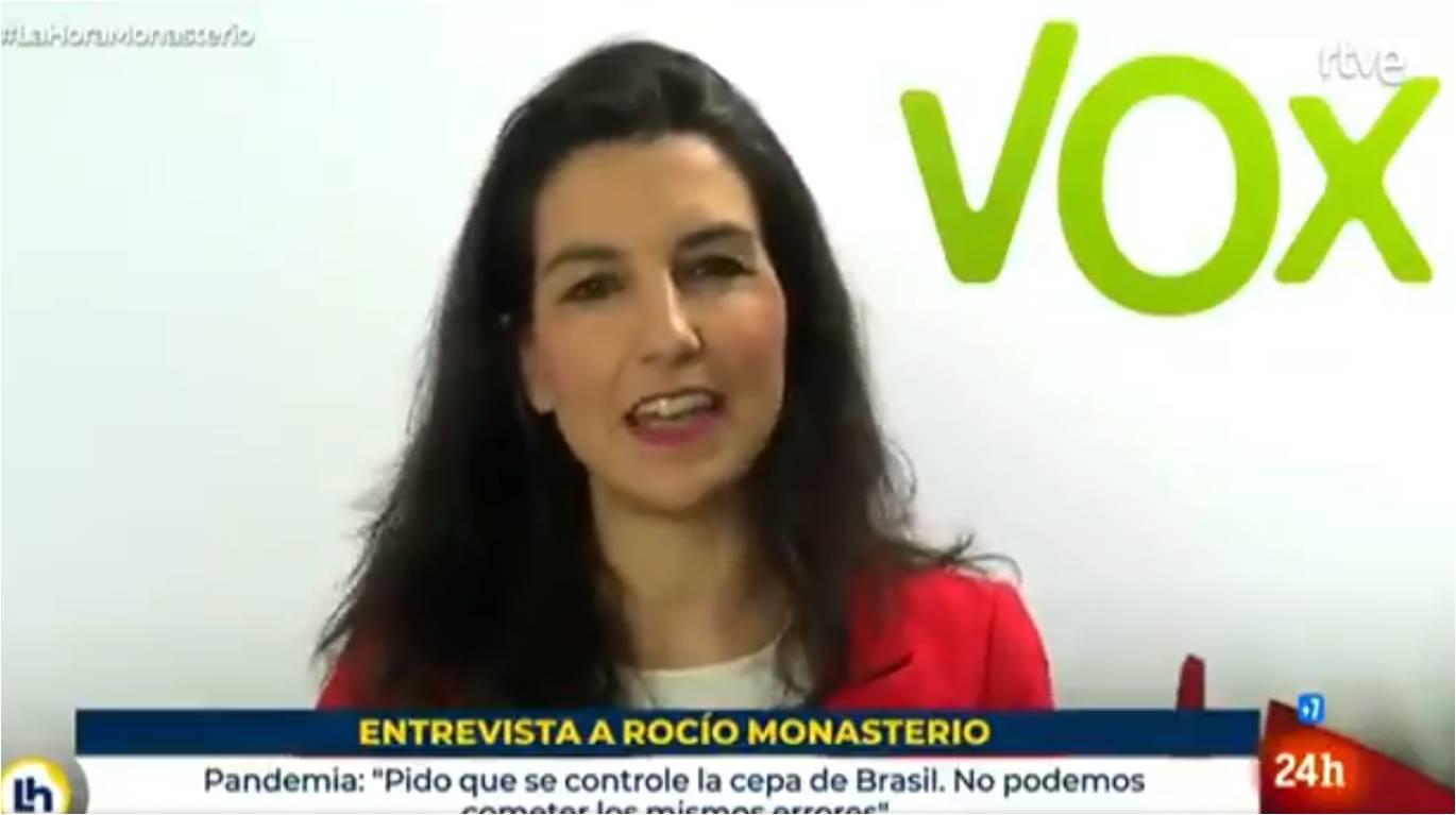 Rocio Monasterio, indignada con lo que le preguntan en TVE