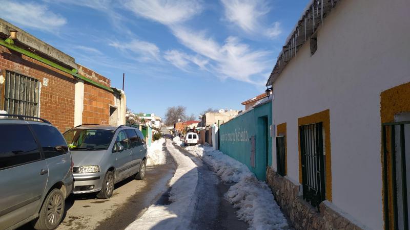 nieve cañada