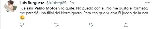 Comentario sobre El Desafío Comentario sobre El Desafío
