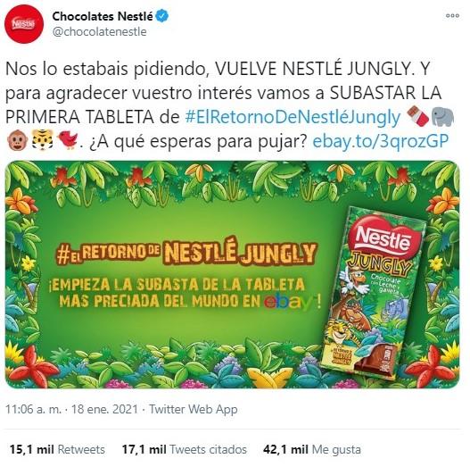 nestlé jungly