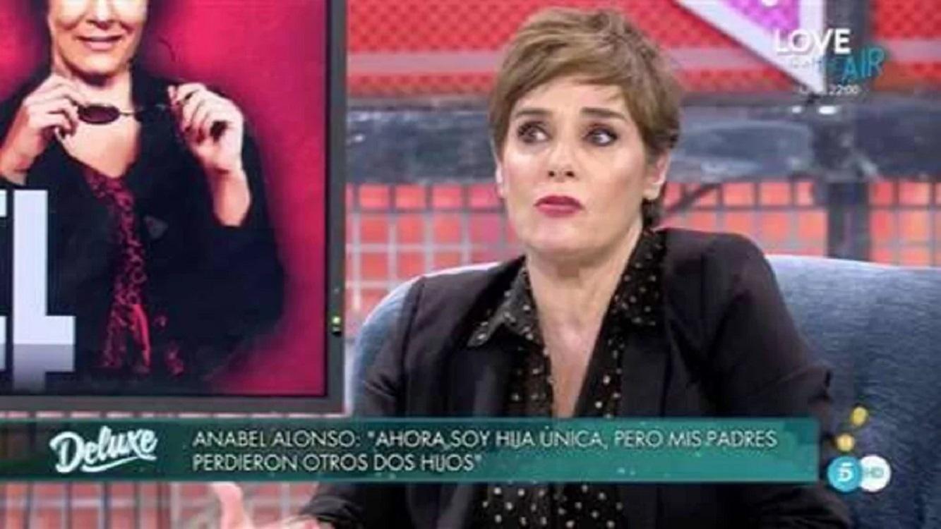 Anabel Alonso en 'Sábado Deluxe'. Telecinco.