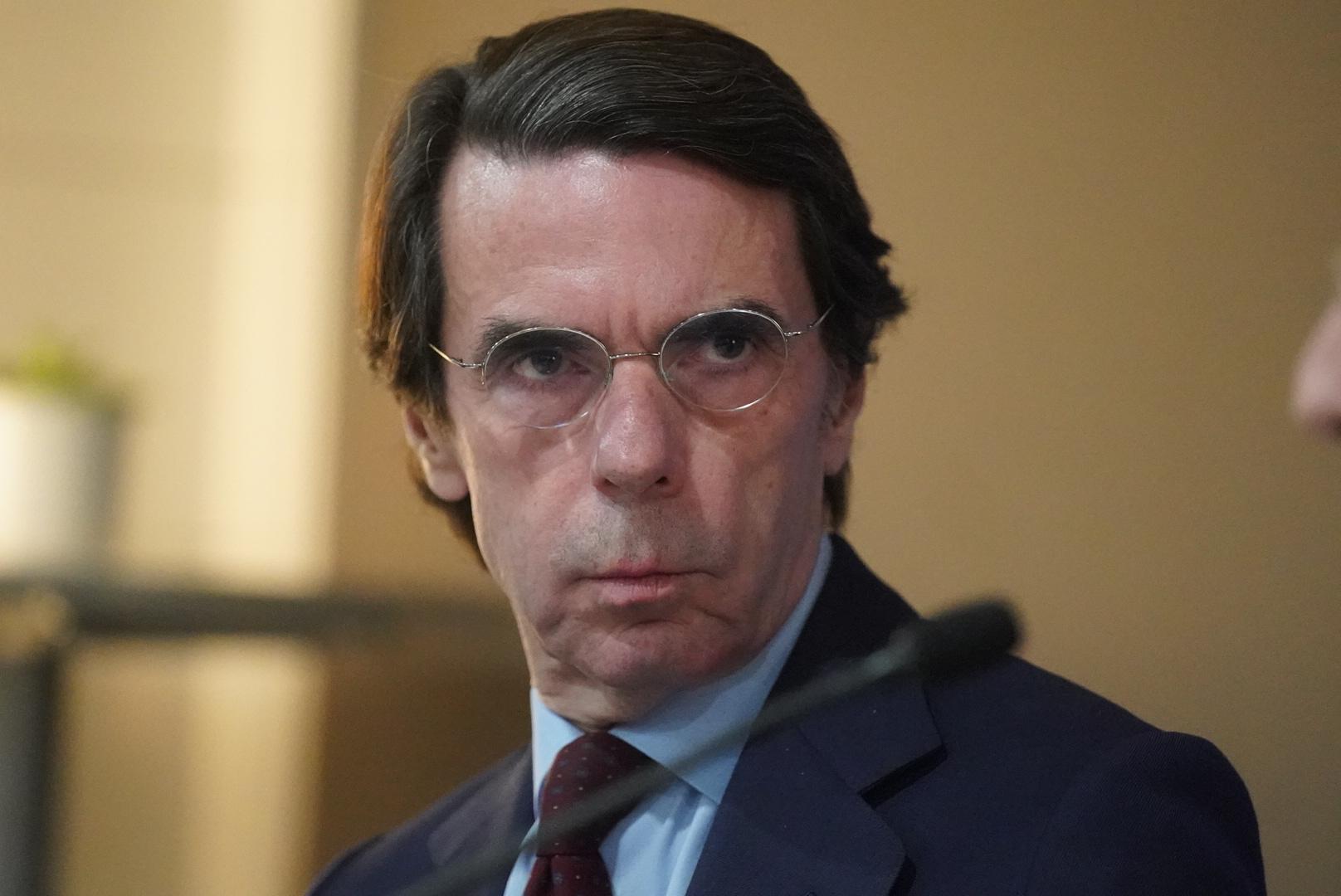 El expresidente del Gobierno, Jose María Aznar