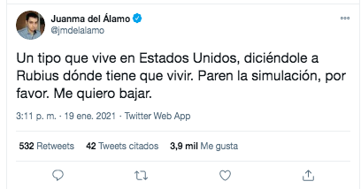 Tuit contra Emilio Domenech Tuit contra Emilio Domenech