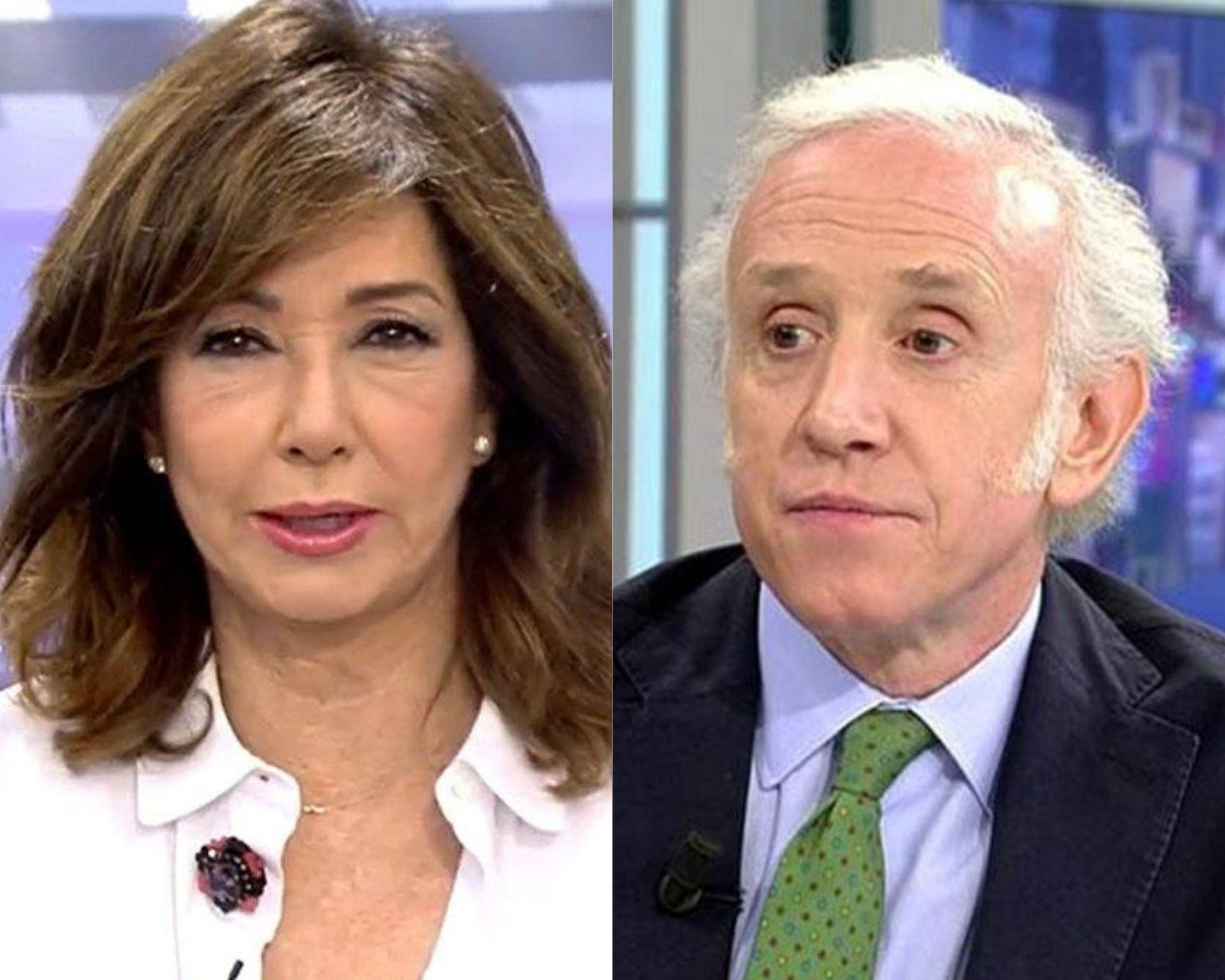 Ana Rosa Quintana y Eduardo Inda.