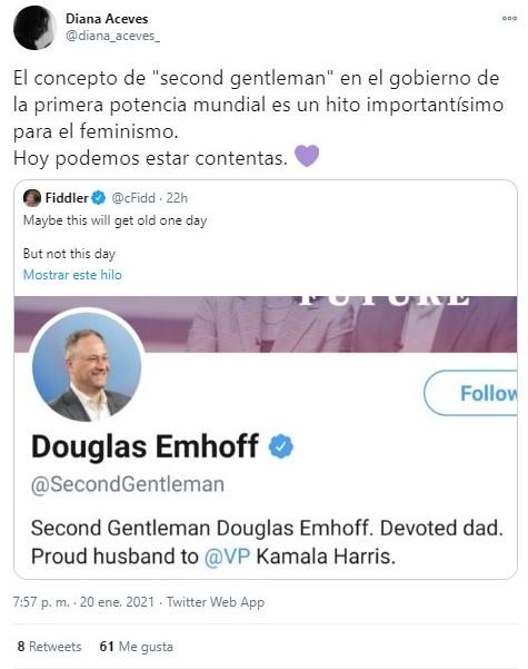 Reacciones al second gentleman, marido de Kamala Harris 2