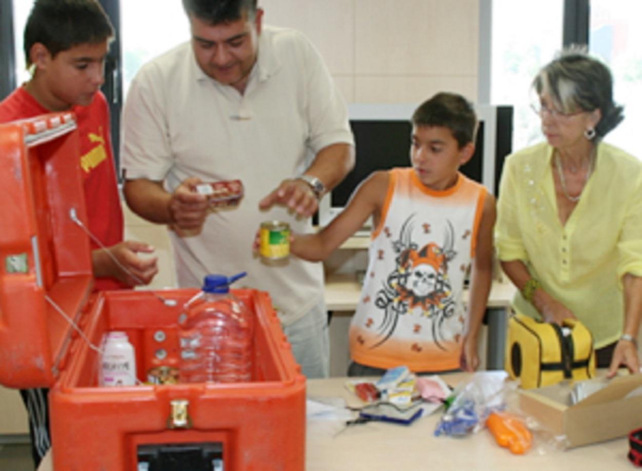 Los doce víveres que se deben guardar para casos de emergencia. Ayuntamiento de Madrid