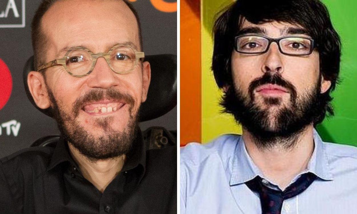 Pablo Echenique y Quique Peinado