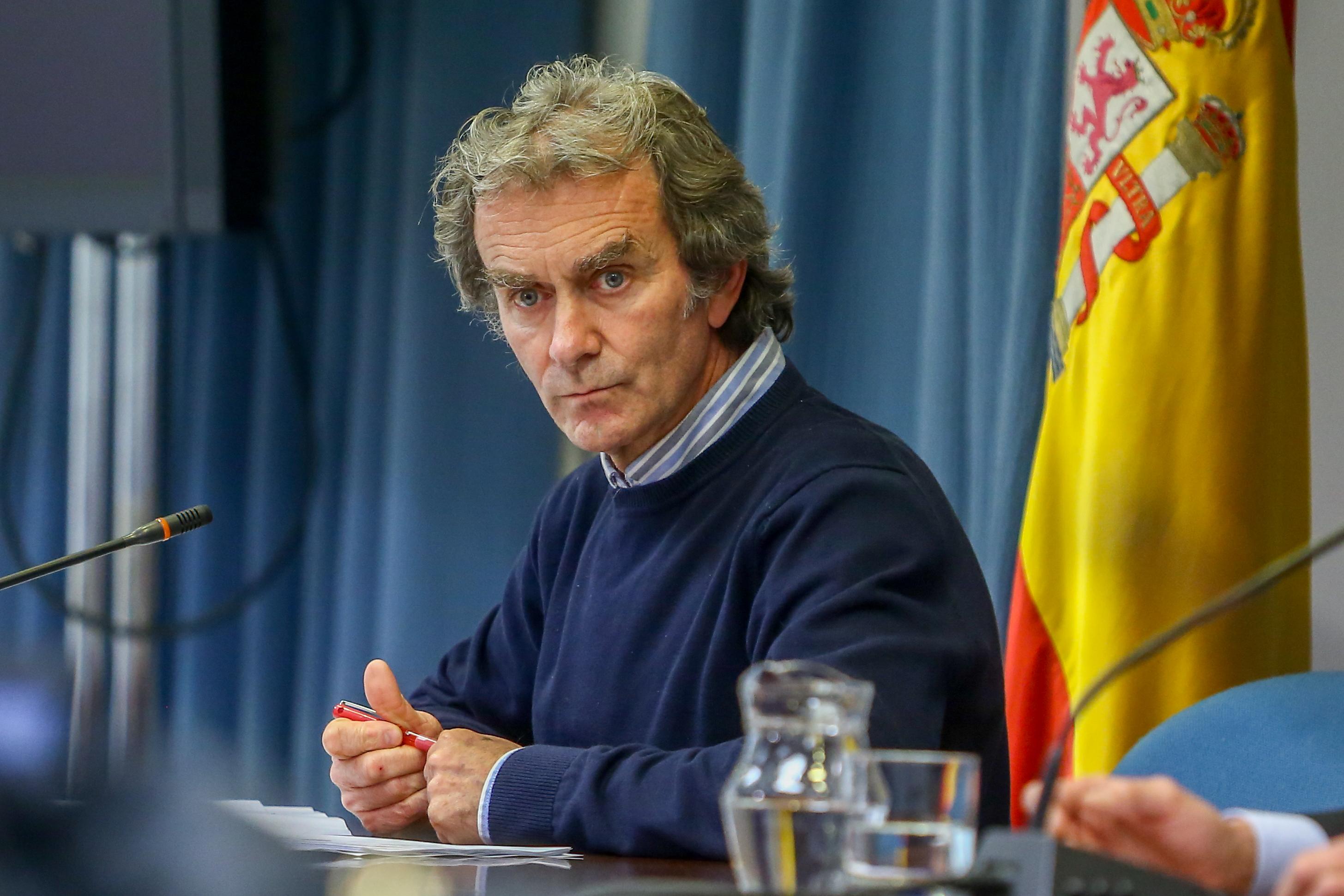 El director del Centro de Coordinación de Alertas y Emergencias Sanitarias (CCAES), Fernando Simón.