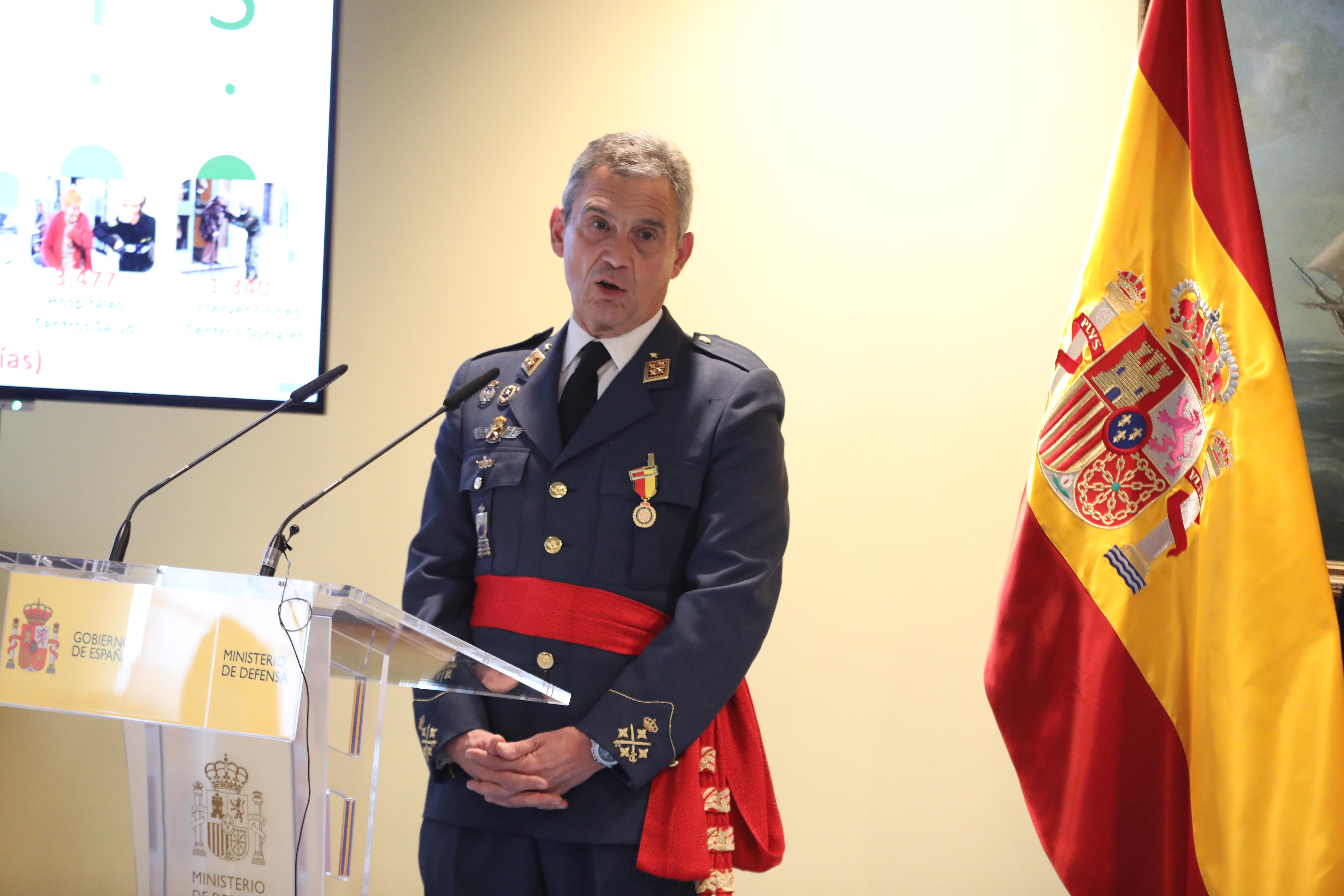 El jefe de Estado Mayor de la Defensa, Miguel Ángel Villarroya / EP