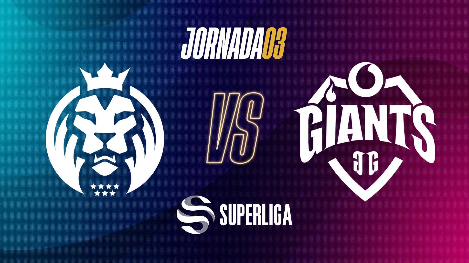 Superliga Jornada 3 I MAD Lions y Vodafone Giants