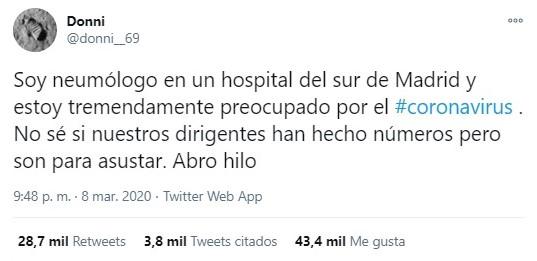 neumólogo que predijo la pandemia neumólogo que predijo la pandemia