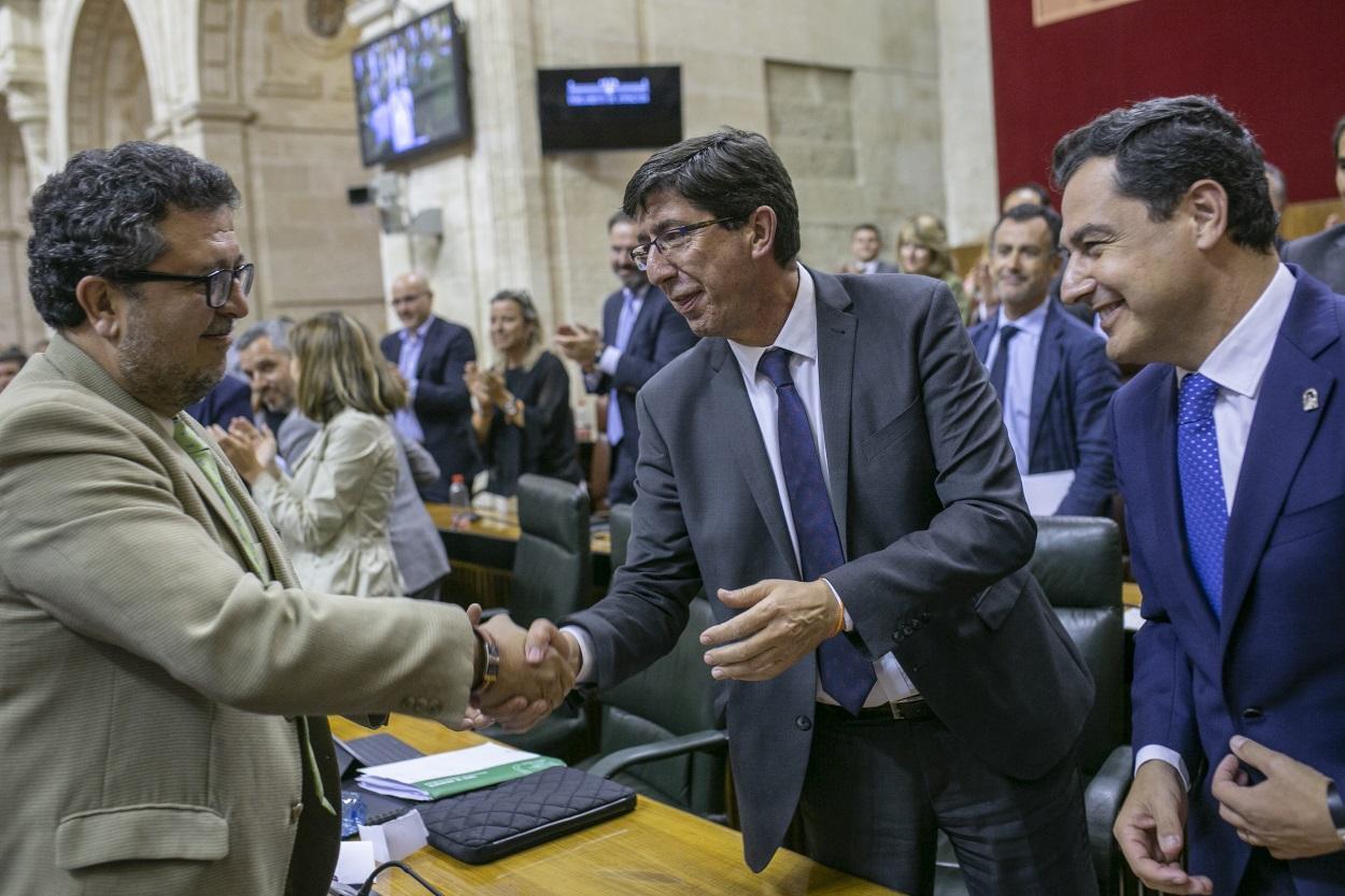 Juan Marín anuncia que irá sin el PP a las elecciones andaluzas