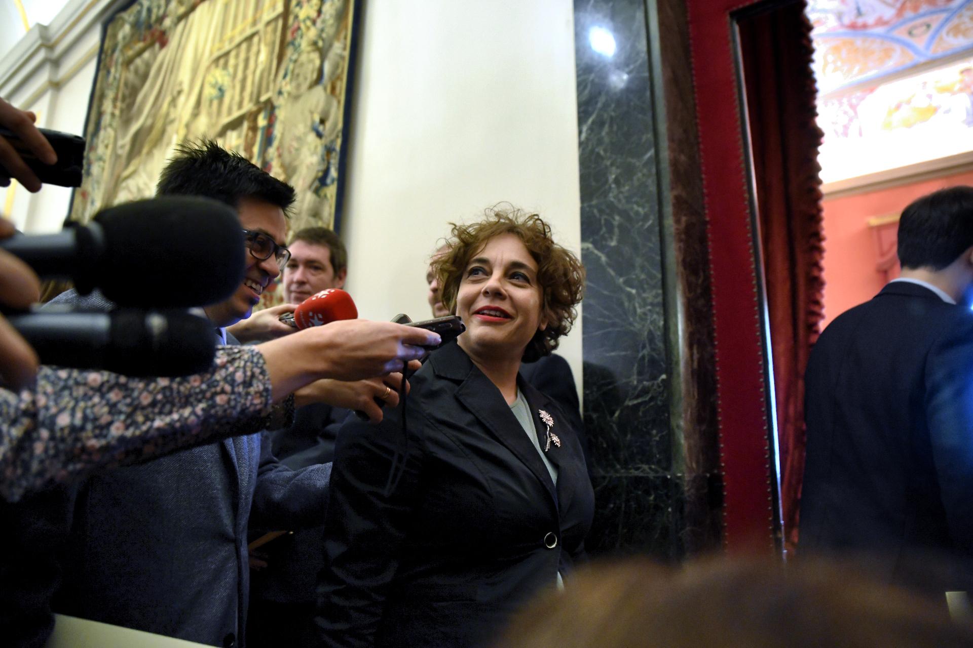 La vicepresidenta tercera del Congreso, Gloria Elizo, en una imagen de archivo. Fuente: Europa Press.