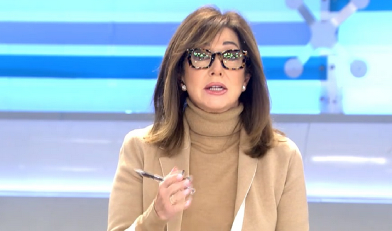 Ana Rosa Quintana durante 'El programa de Ana Rosa'. Fuente: Mediaset.