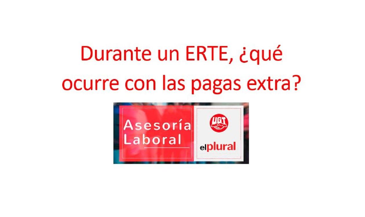 Durante un ERTE, ¿qué ocurre con las pagas extra?