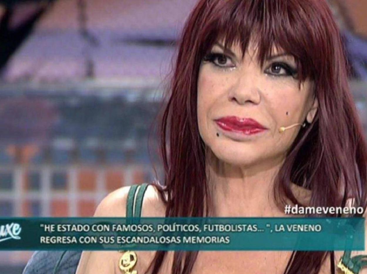 Cristina Ortiz, La Veneno en 'Sábado Deluxe'. Mediaset.