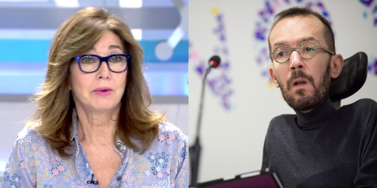 Fotomontaje de Ana Rosa Quintana y Pablo Echenique. Fuente: elaboración propia.