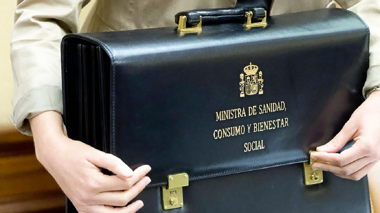 Cartera oficial del Ministerio de Sanidad y Bienestar Social.