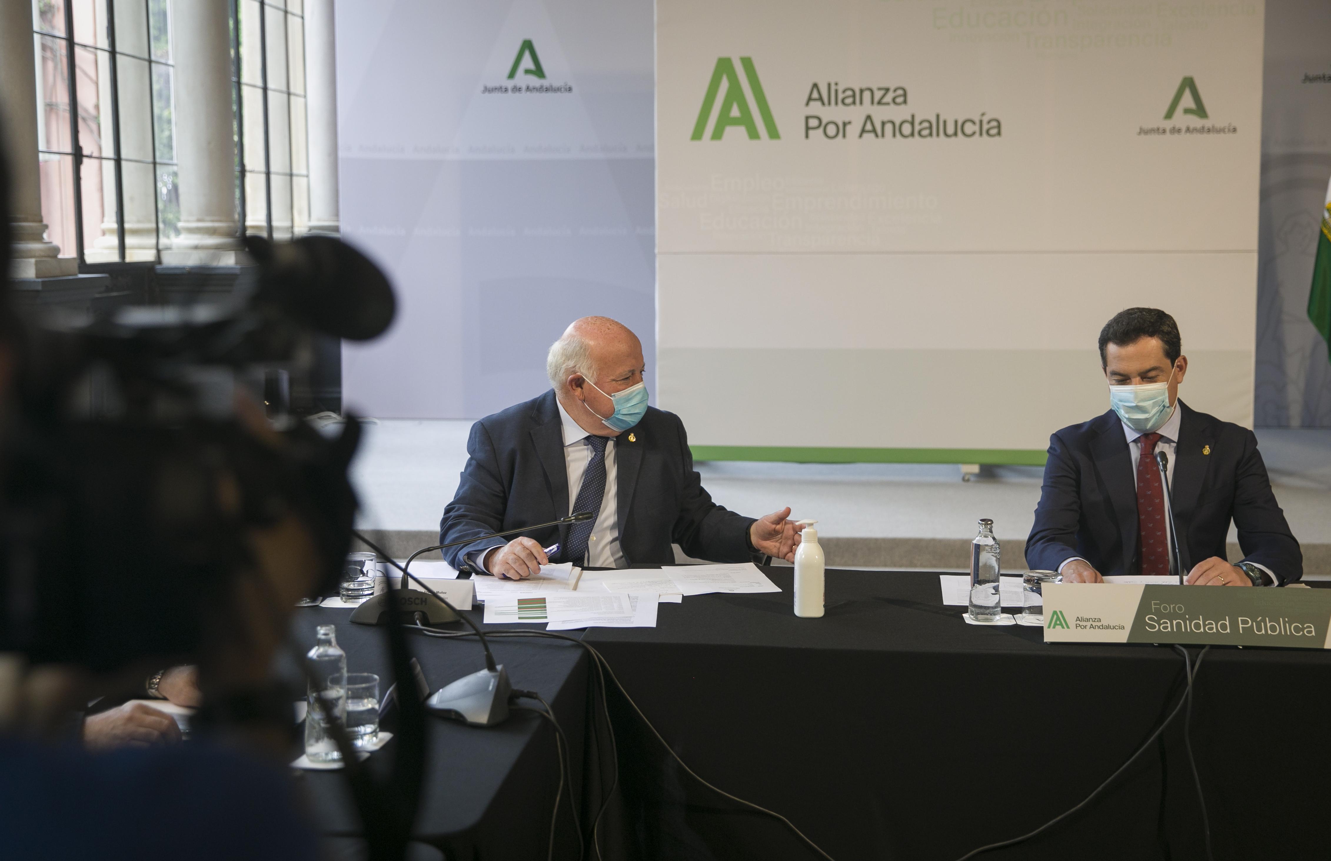 Los datos de la sanidad andaluza con Moreno Bonilla en la junta de Andalucía. Europa Press