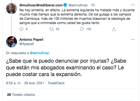 Mensaje Antonio Papell Twitter 2