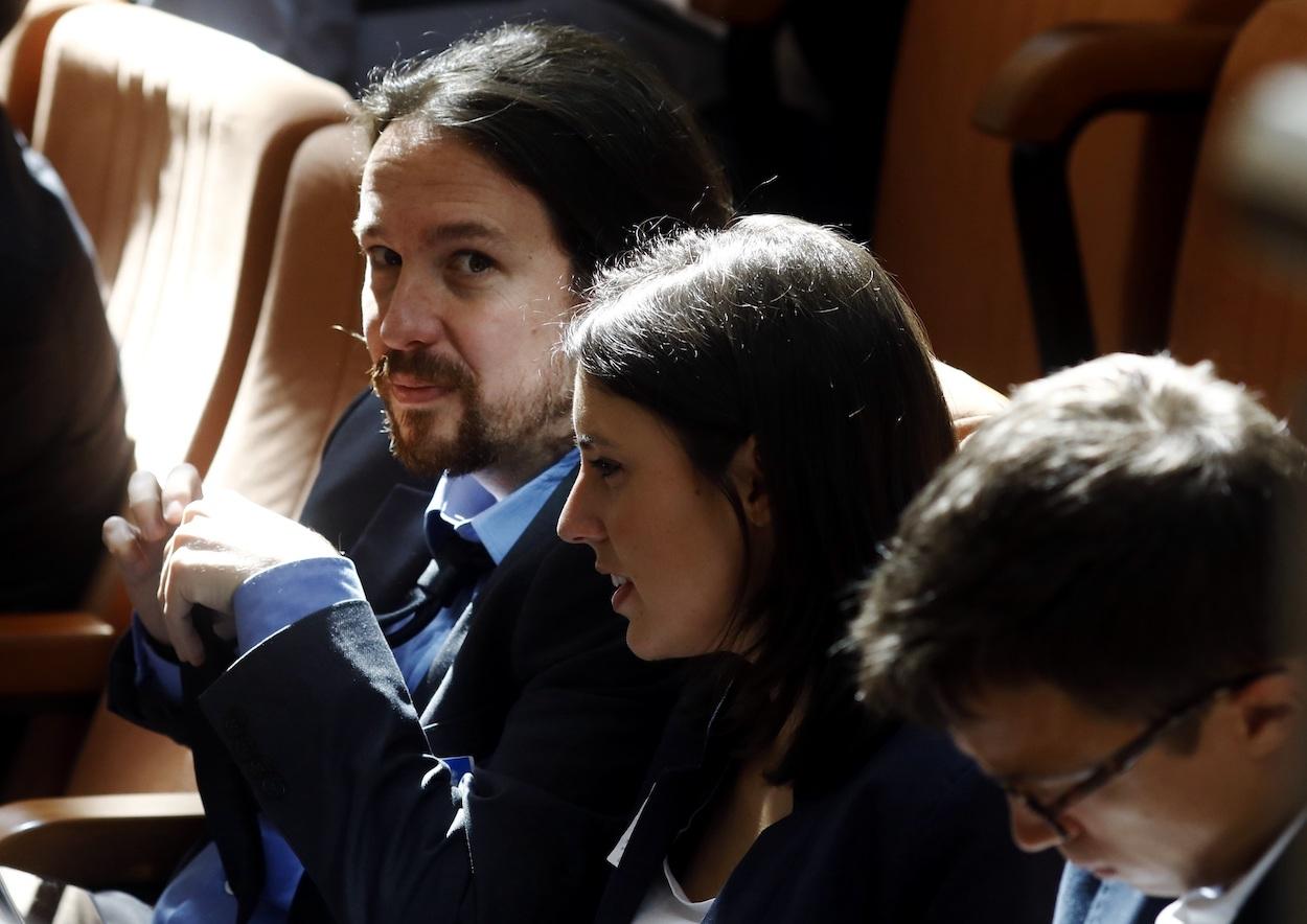 Pablo Iglesias e Irene Montero 